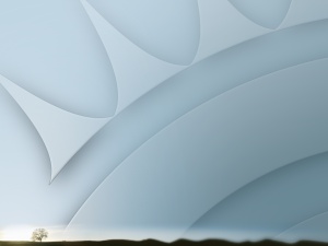Sky with E17 logo